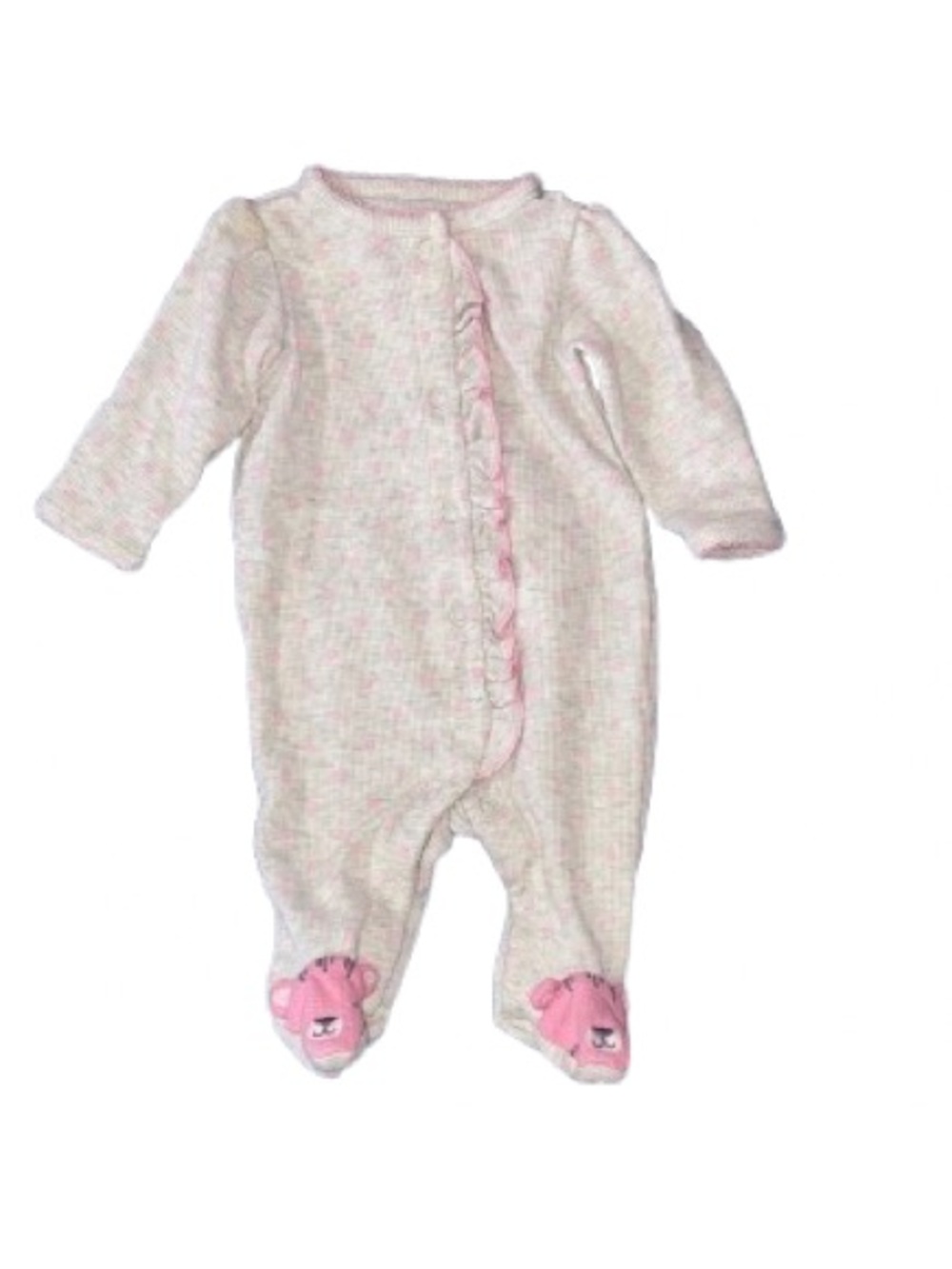 Carters One Piece Girls Footie Size Newborn